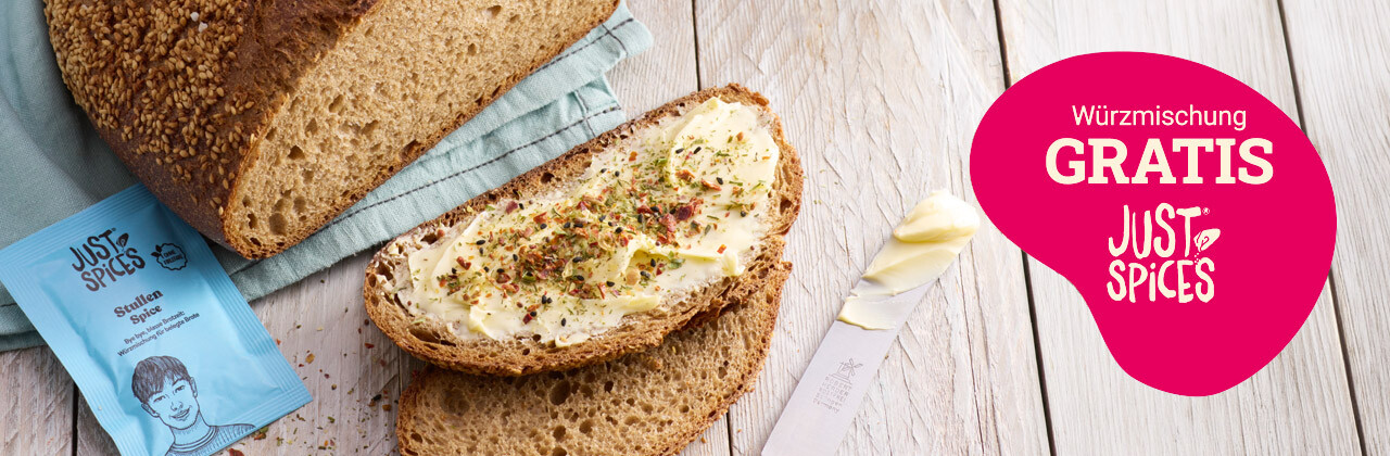 Tims Schlummerkruste trifft Just Spices